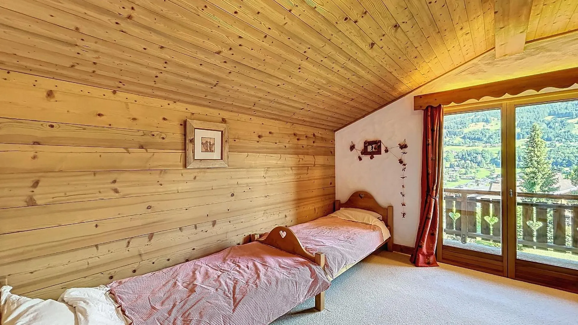 Chalet 5 Chambres Pres De Megeve Avec Vue Mont Blanc - Fr-1-560-148 Demi-Quartier