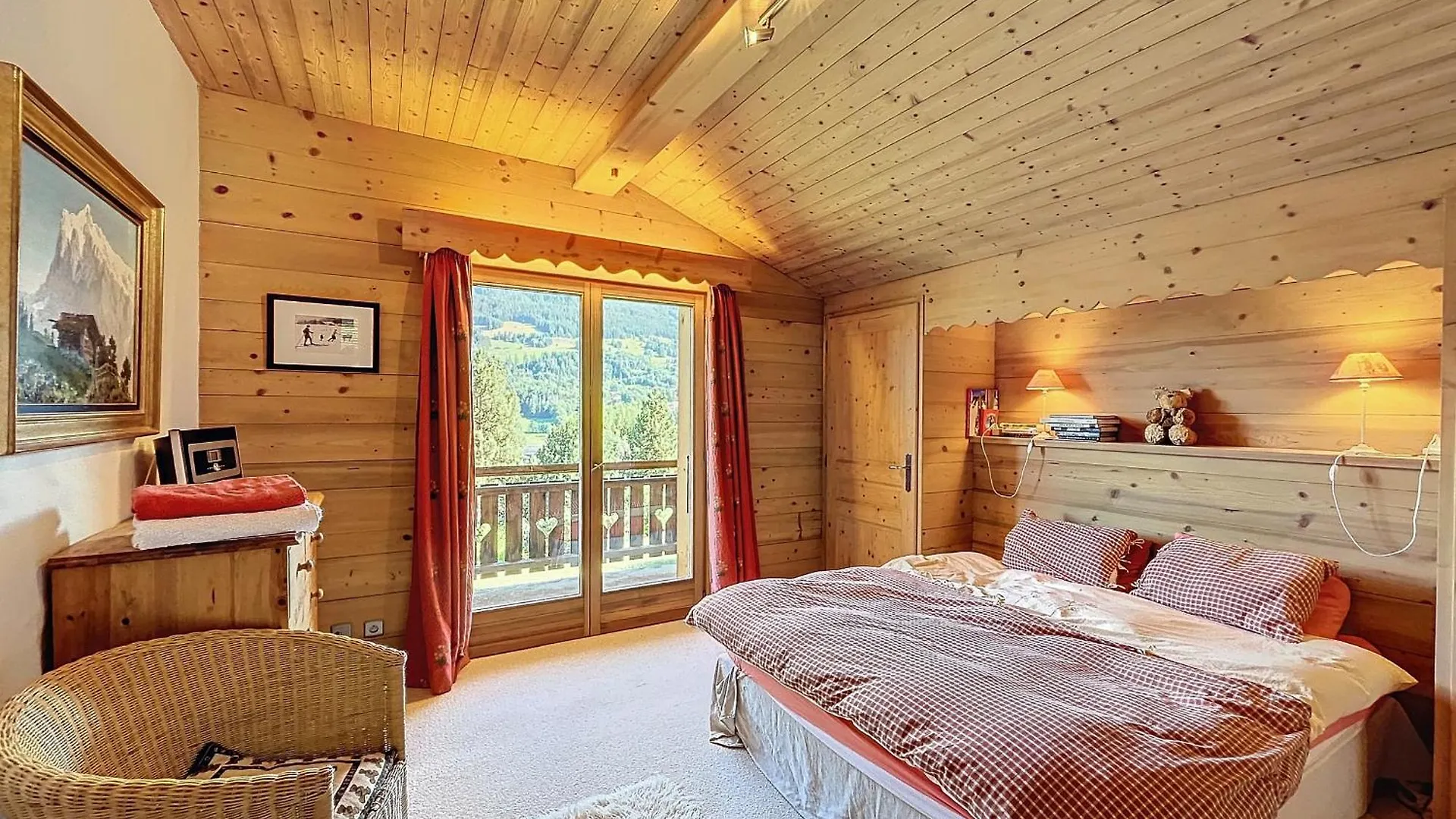 Chalet 5 Chambres Pres De Megeve Avec Vue Mont Blanc - Fr-1-560-148 Demi-Quartier 0*,